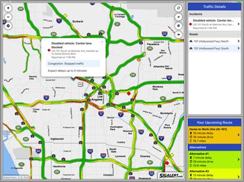 Traffic Details. Select a point on the map to view speeds, incidents, and cameras. Portland traffic reports. Real-time speeds, accidents, and traffic cameras. Check conditions on key local routes. Email or text traffic alerts on your personalized routes.